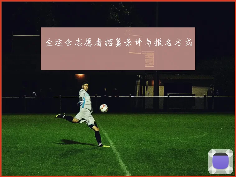 全运会志愿者招募条件与报名方式